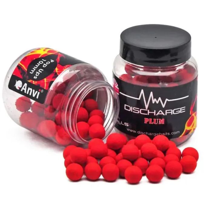 Бойли Discharge Pop Ups Anvi - Ø10 мм - Димові - Plum
