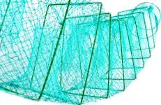Раколовка Anvi гармошка - В оплеті - 25x35 см - Осередок Ø20 мм - Кордова нитка