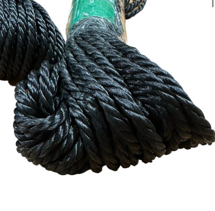 Шнур поліпропіленовий (кручений) Чорний - 20 м