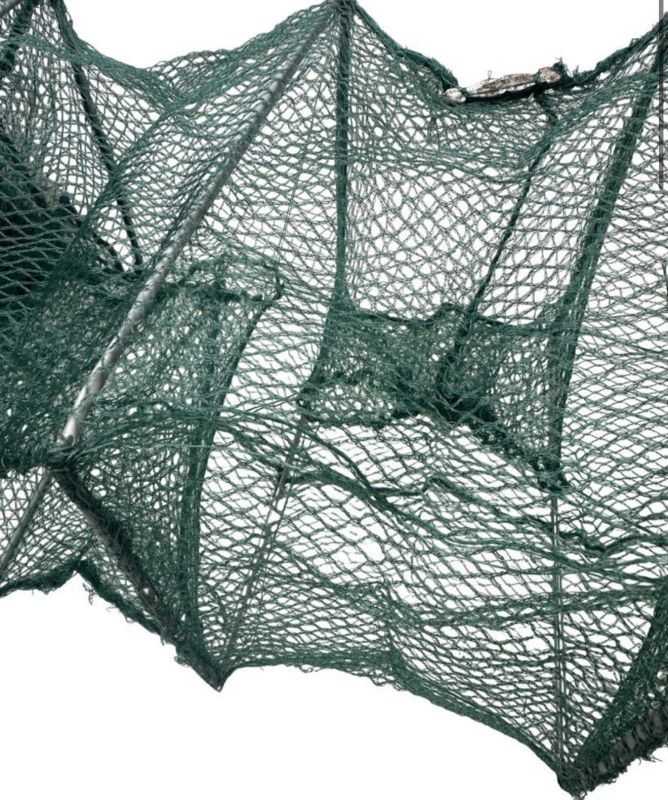 Раколовка гармошка Wolf №6 - 2.7 м - 20x25 см - Осередок 6 мм - 8 входів