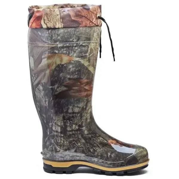 Чоботи силіконові з манжетом Гума Трест - Без вкладиша - Дубок М-01СУММ