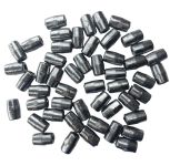 Вантаж для мереж - Ковзаючий - Свинець - Циліндр - 50 шт/уп