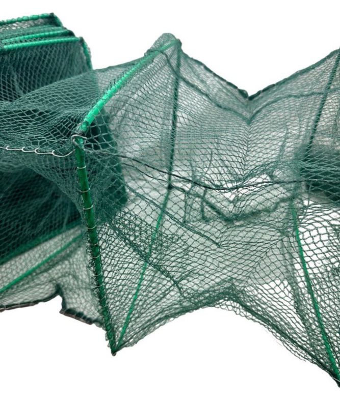 Раколовка гармошка Wolf №23 - 10 м - 25x30 см - Осередок 6 мм - 20 входів