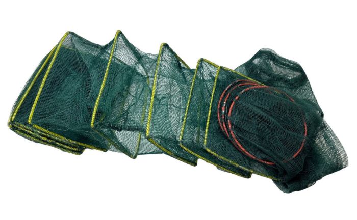 Раколовка гармошка Wolf №18 - 4.2 м - 20x25 см - Осередок 5 мм - 13 входів