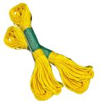 Шнур поліпропіленовий (кручений) Жовтий - 20 м