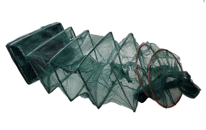 Раколовка гармошка Wolf №6 - 2.7 м - 20x25 см - Осередок 6 мм - 8 входів