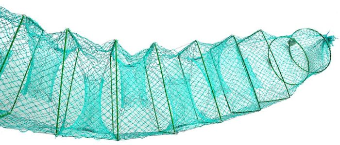 Раколовка Anvi гармошка - В оплеті - 25x35 см - Осередок Ø20 мм - Кордова нитка