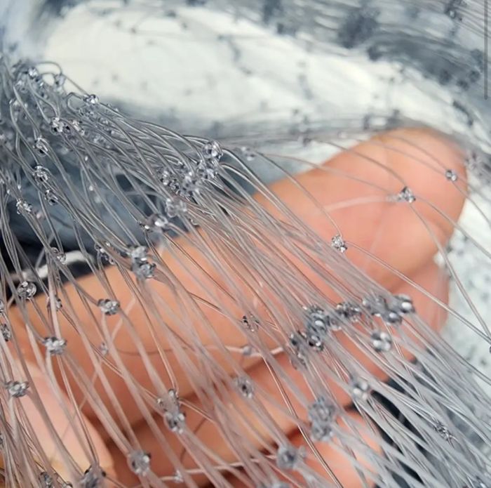 Павук для риболовлі лісовий - полотно - 3x3