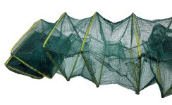 Раколовка гармошка Wolf №18 - 4.2 м - 20x25 см - Осередок 5 мм - 13 входів