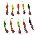 Блешня Лижа (Букар, личинка) - 1 гачок + трійник - 1 шт.