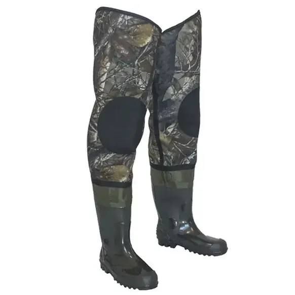 Чоботи рибальські Заброди FortMen ПВХ + НЕОПРЕН - Камо Дуб