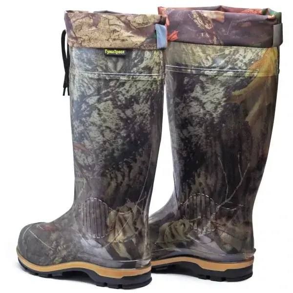 Чоботи силіконові з манжетом Гума Трест - Без вкладиша - Дубок М-01СУММ