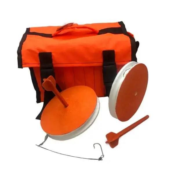 Кружки рибальські - Неоснащені - Посилені - 10 штук + Сумка Помаранчева