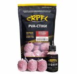 Готові ПВА-стики RPF "Classic" (10 шт. х 20 г) + Ліквід 50 мл - Креветка+Полуниця