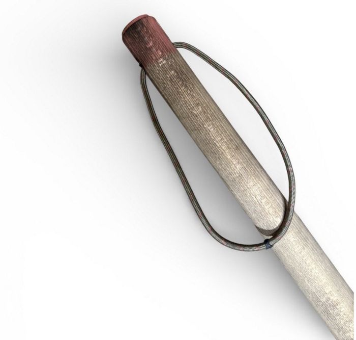 Пішня Піка (тригранна) з дерев'яною ручкою