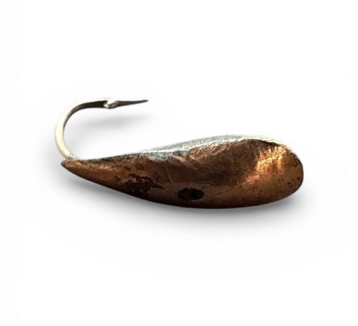 Мормишка Уралка паяна - Мідь - 50 шт/уп