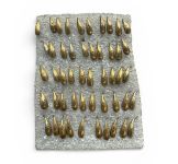 Мормишка Уралка паяна - Золото - 50 шт/уп