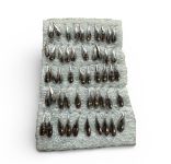 Мормишка Уралка паяна - Срібло - 50 шт/уп