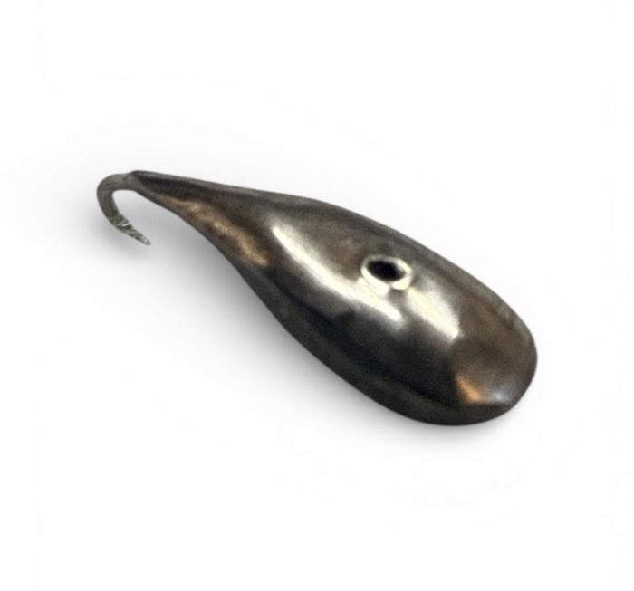 Мормишка Уралка паяна - Срібло - 50 шт/уп