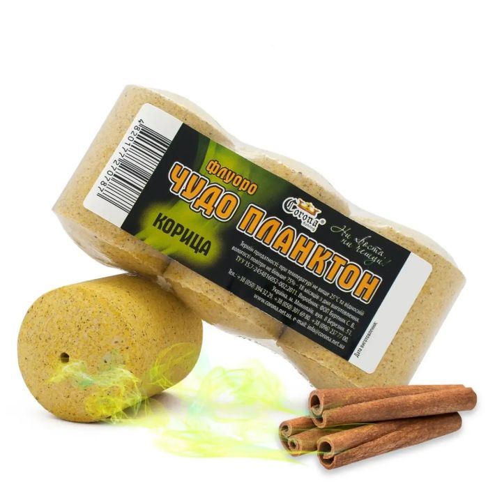 Технопланктон Corona "Флуоро Диво Планктон", 3шт/уп Кориця