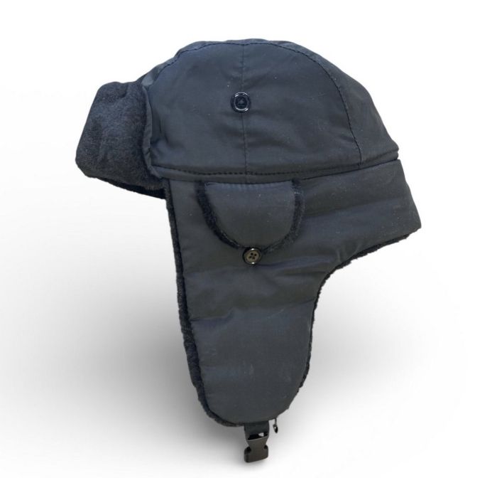 Шапка-вушанка - Великобританія - Чорна