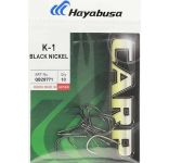 Гачок CARP Hayabusa K-1 - Black Nickel - 10 шт