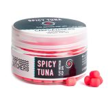 Бойли Carp Catchers Pop Ups дамбел - 8x6 мм - Spicy Tuna/Тунець та спеції - Flat Method
