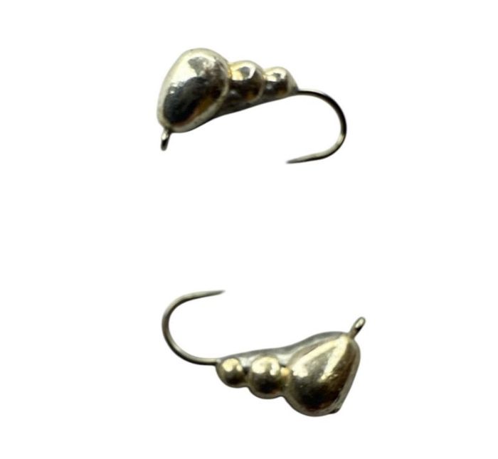 Мормишка Вольфрамова Hayabusa Мураха - З вушком - Срібло 1,7 г