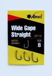 Гачок короповий Anvi Wide Gape Straight №8 - 10 шт/уп