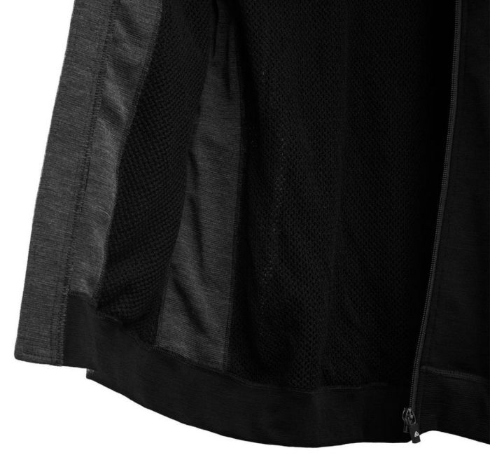 Термокуртка чоловіча Aclima DoubleWool jacket Man Jet Black/Marengo