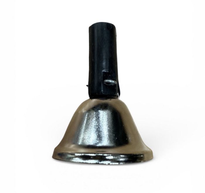 Дзвіночок зі сталі з гумовим кріпленням - 1 шт.
