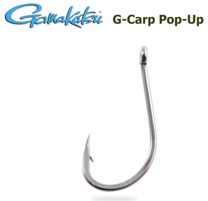Гачок Gamakatsu G-Carp Pop-Up - Black - 10 шт/уп