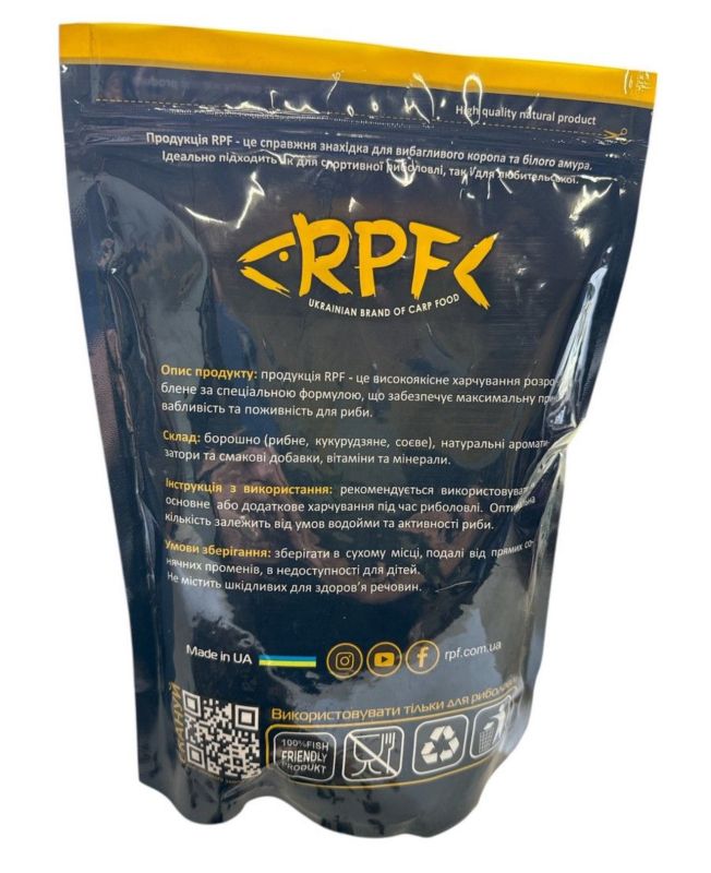 ПВА-Микс RPF - Рыба Специи - Смесь для ПВА-стиков, ПВА-пакетов, флет-кормушек - 1 кг