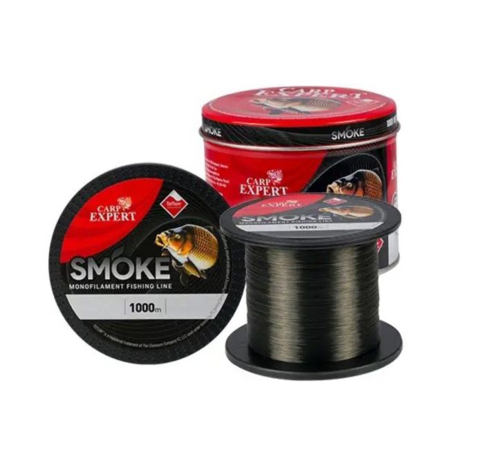 Ліска Energofish Carp Expert Dark Grey Teflon - Темно-сірий колір - 1000 м