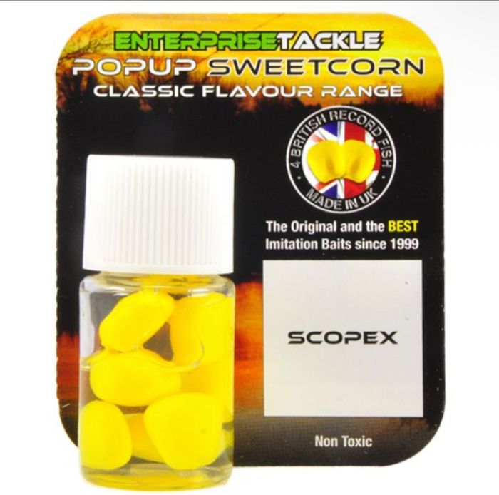Кукурудза силіконова EnterPrise в дипі - Штучна - Scopex Corn - Yellow - 8 шт/уп