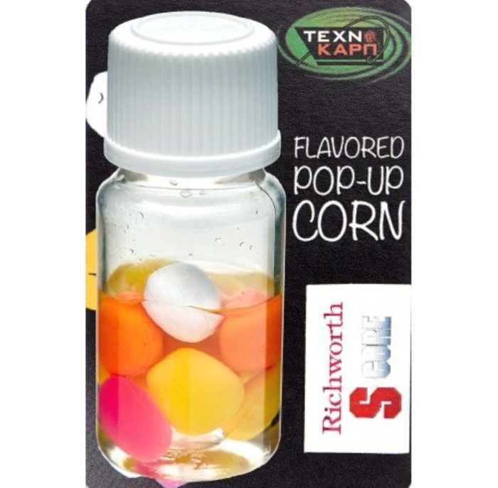 Силіконова кукурудза - Технокарп - Pop-up Texnocorn Mix - 10 мм - S-core-Richworth - 10 шт/уп