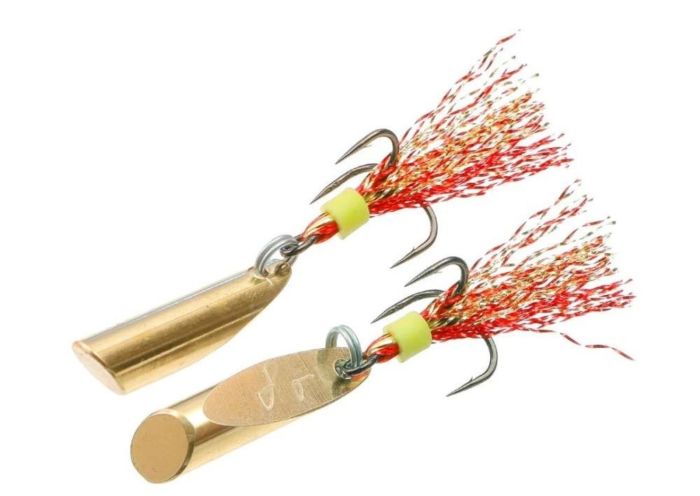 Блешня Грушка-Куля - 8 г - ПрофМонтаж - Колишня - Латунь - 1 шт.