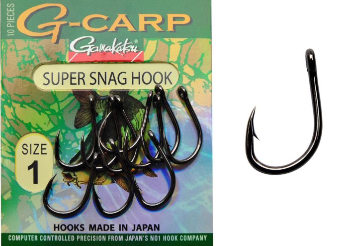 Гачок Gamakatsu G-Carp Super Snag - 10 шт/уп