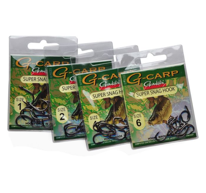 Гачок Gamakatsu G-Carp Super Snag - 10 шт/уп