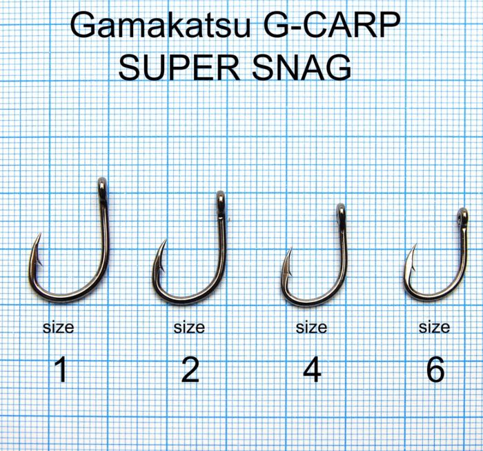 Гачок Gamakatsu G-Carp Super Snag - 10 шт/уп