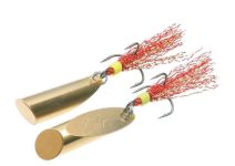 Блешня Грушка-Куля - 28 г - ПрофМонтаж - Колишня - Латунь - 1 шт.