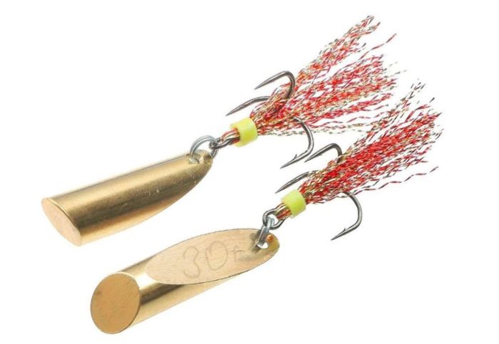 Блешня Грушка-Куля - 30 г - ПрофМонтаж - Колишня - Латунь - 1 шт.