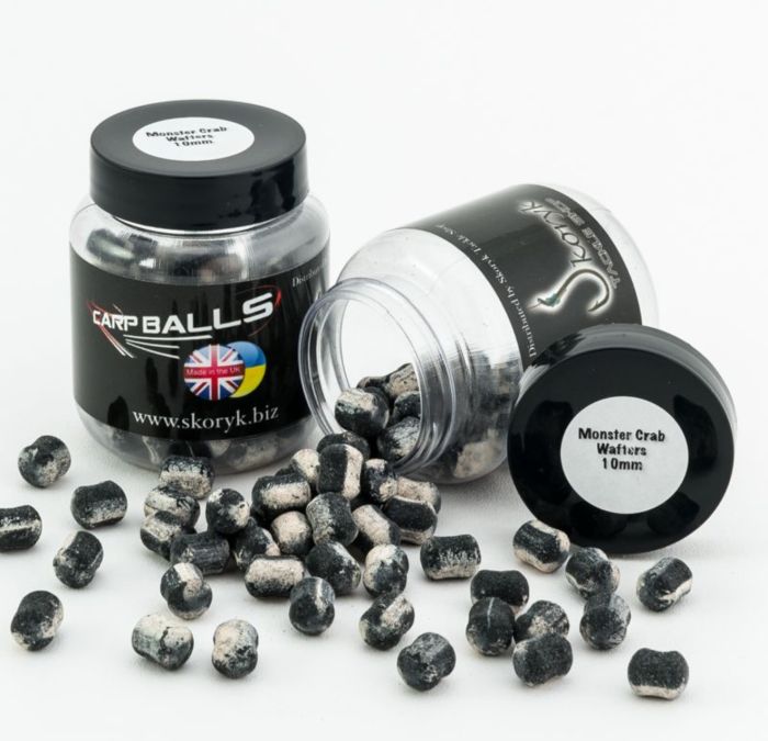 Бойли Carp Balls Wafters - Нейтральна плавучість - Ø10 мм - Monster Crab (Величезний краб)