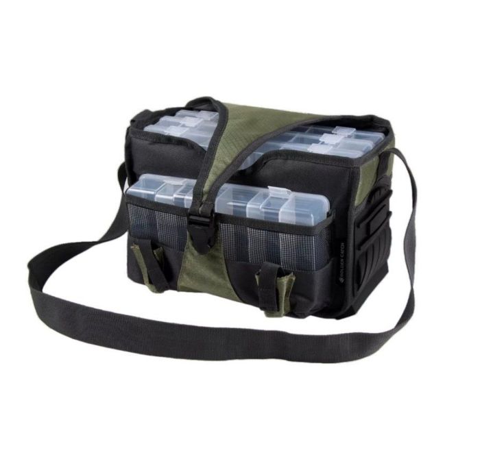 Сумка Golden Catch спінінгіста - 4 коробки - 29х20х20 см