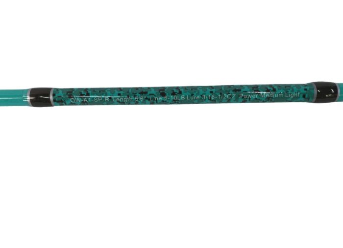 Набір Спінінгіста (спінінг+котушка+ коробка з наживками) - Бірюзовий