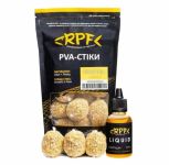 Готові ПВА-стики RPF "Classic" (10 шт. х 20 г) + Ліквід 50 мл - Кукурудза