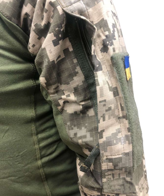 Сорочка Ubacs - Тактична бойова ЗСУ - Хакі/Піксель