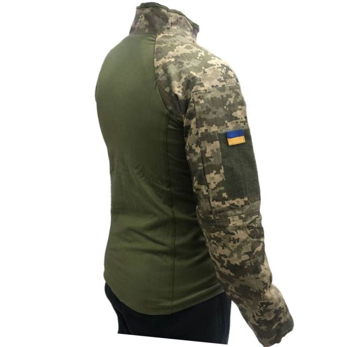 Сорочка Ubacs - Тактична бойова ЗСУ - Хакі/Піксель