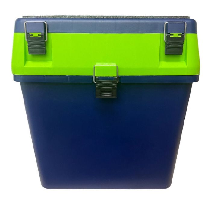 Ящик для зимової риболовлі - Синьо-салатовий - Україна.