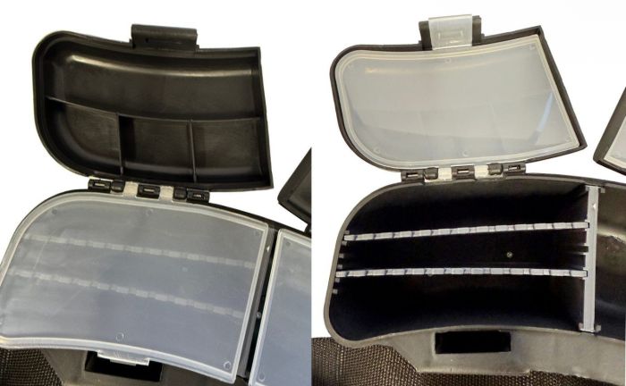 Коробка Briz 054 поясна - Для рибальських снастей - Чорна